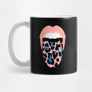 leopard lips Mug